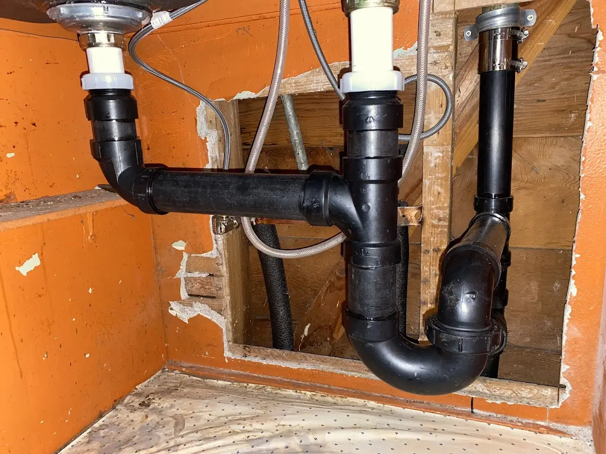 Professional Repiping Services equipment and tools on the job in St. Johnsbury
